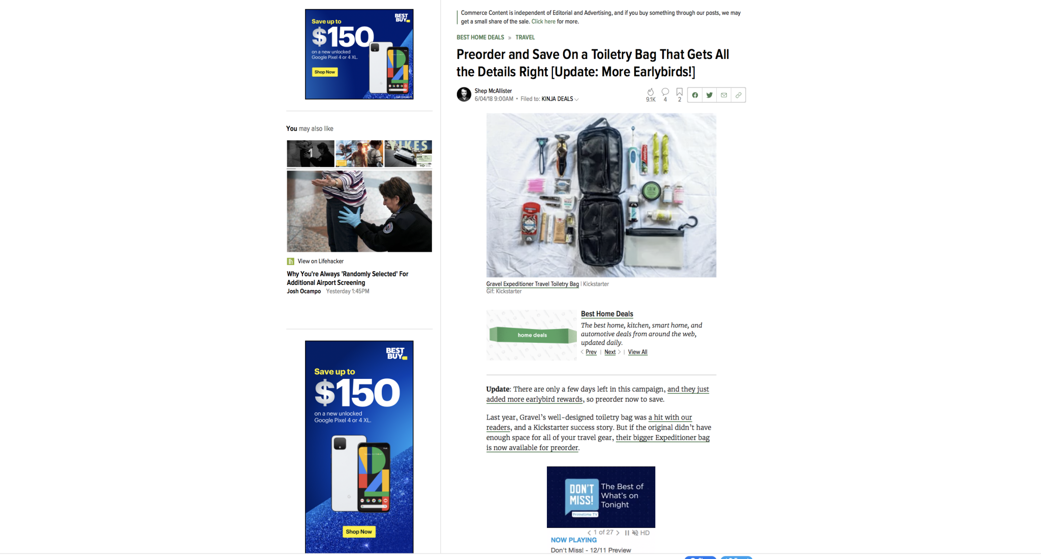 Kinda Deals/Gizmodo - Explorer Plus | Gravel