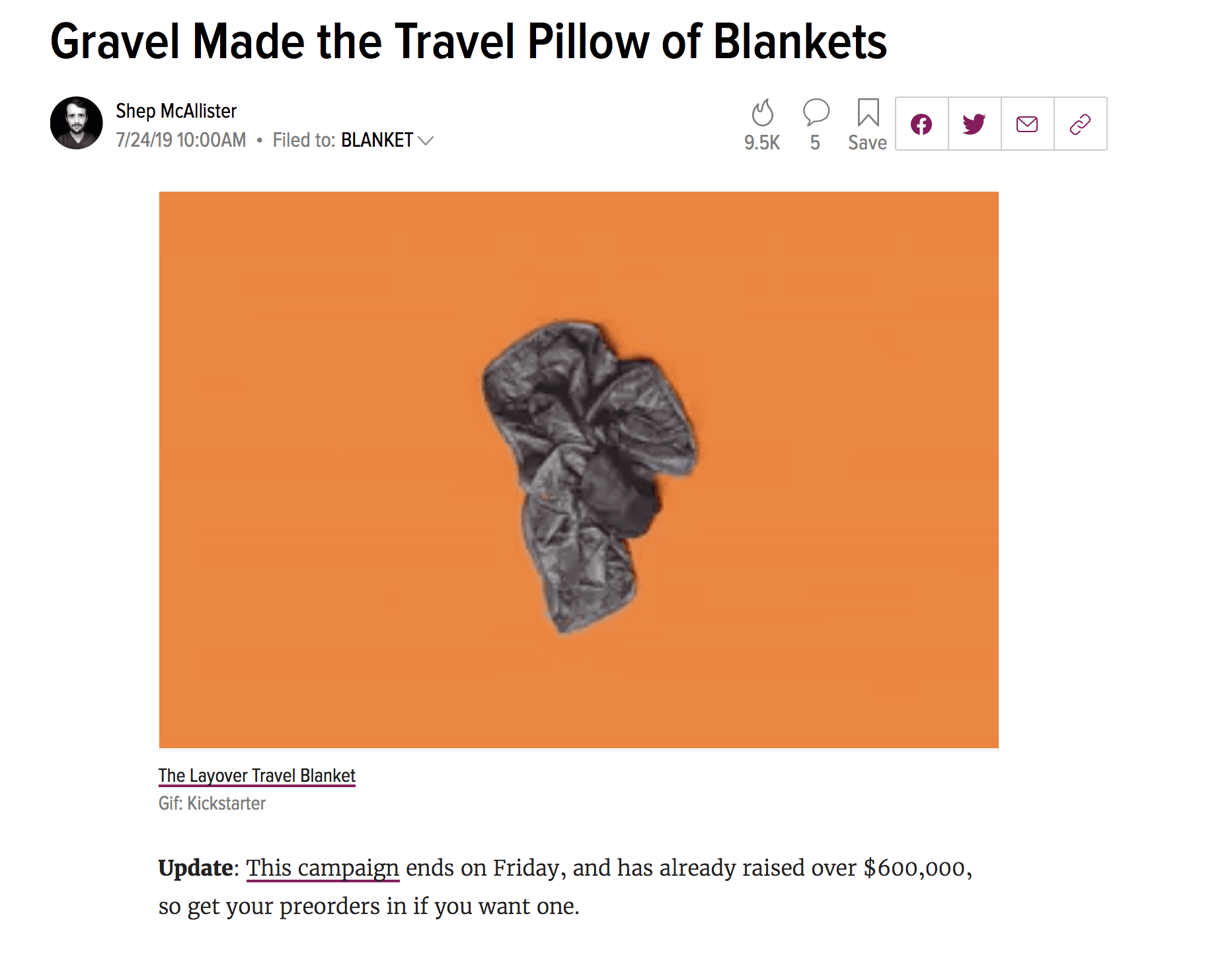 The Inventory | Gravel