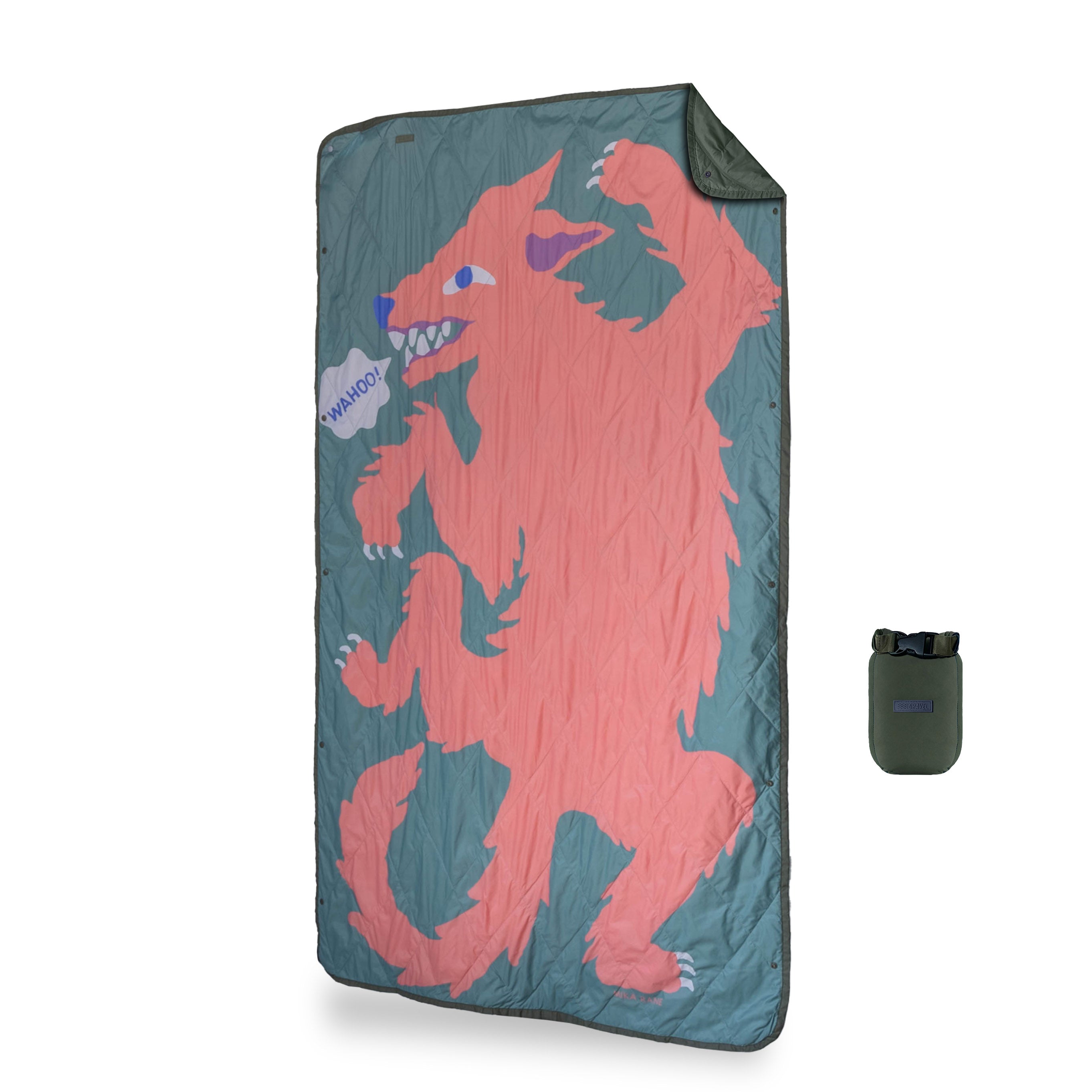 UltraPak™ Everyday Blanket - More Packable & Puffy | Dancing Doggo