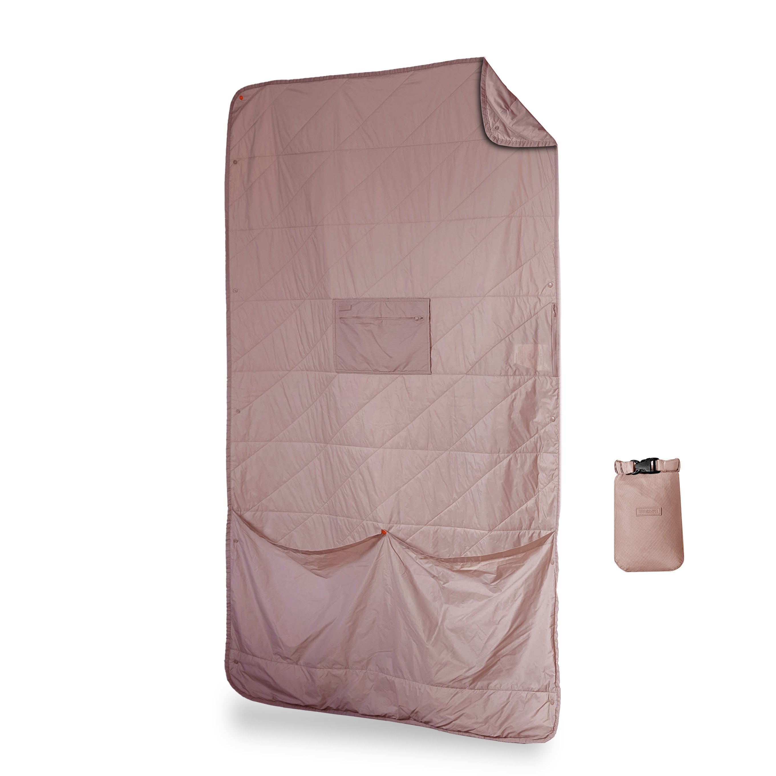 Couverture de voyage Layover™ - Isolée et pliable | Quartz