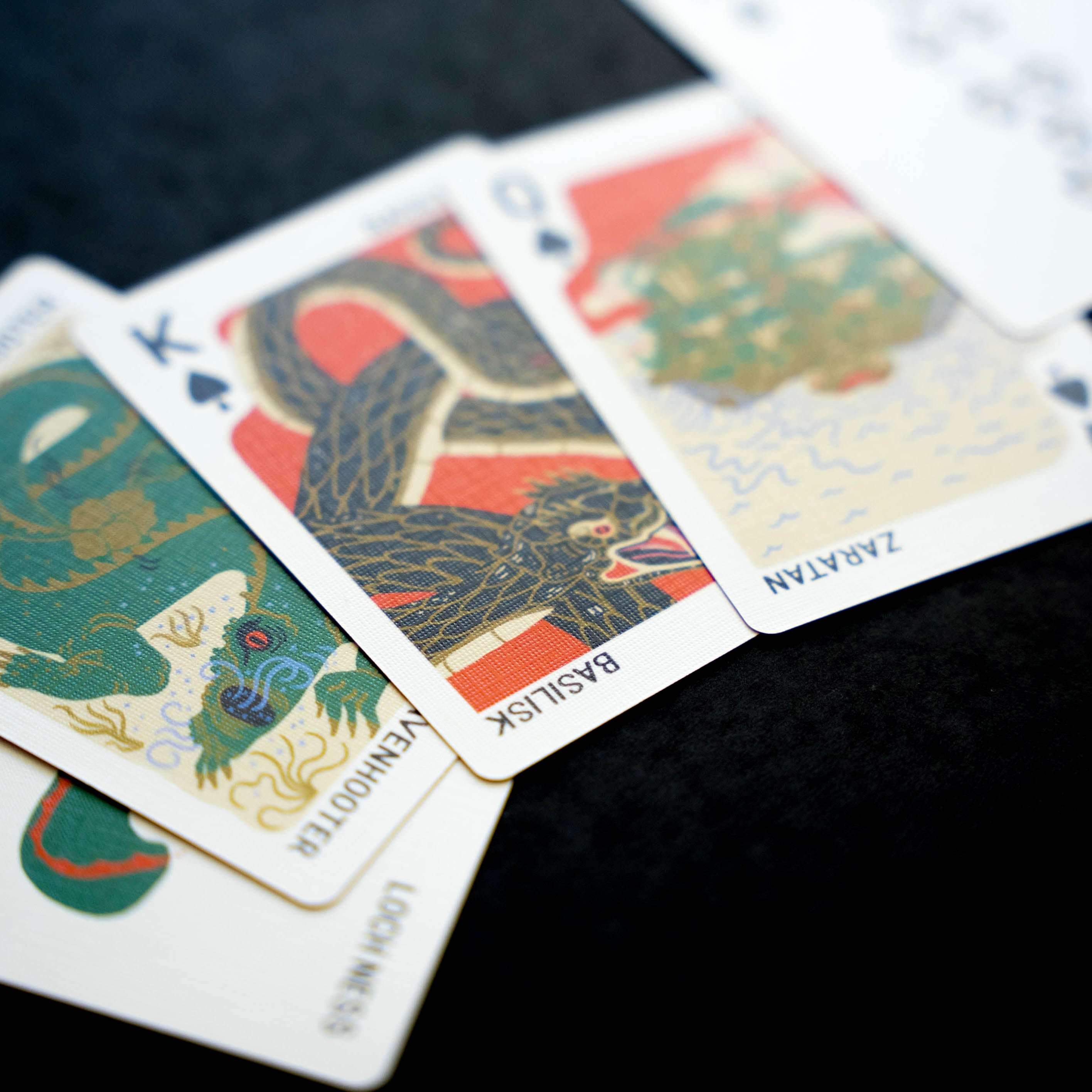 Bicycle x Gravel Standard 54 Card Deck | Traveler's Guide To Creatures