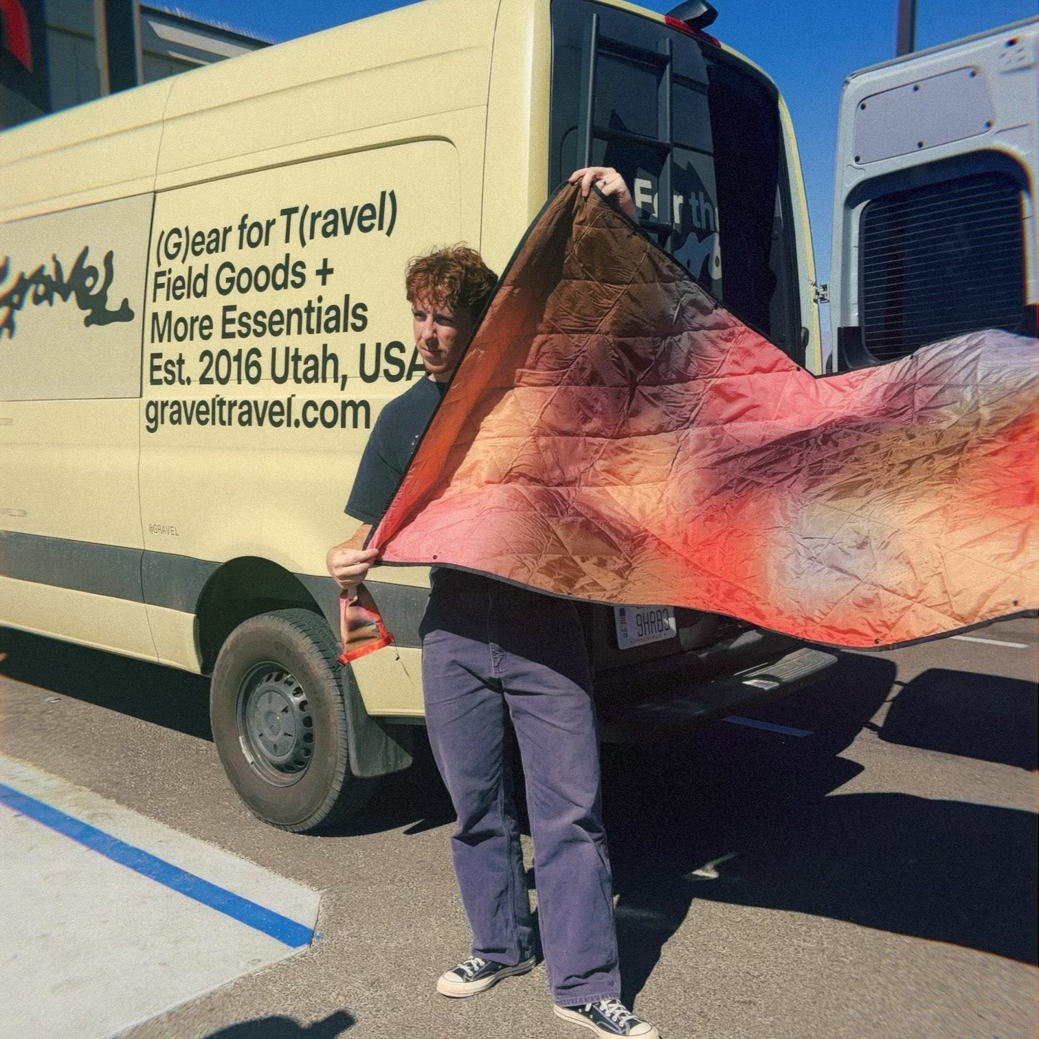 UltraPak™ Everyday Blanket - More Packable & Puffy | Gingham (Maverik x Gravel)