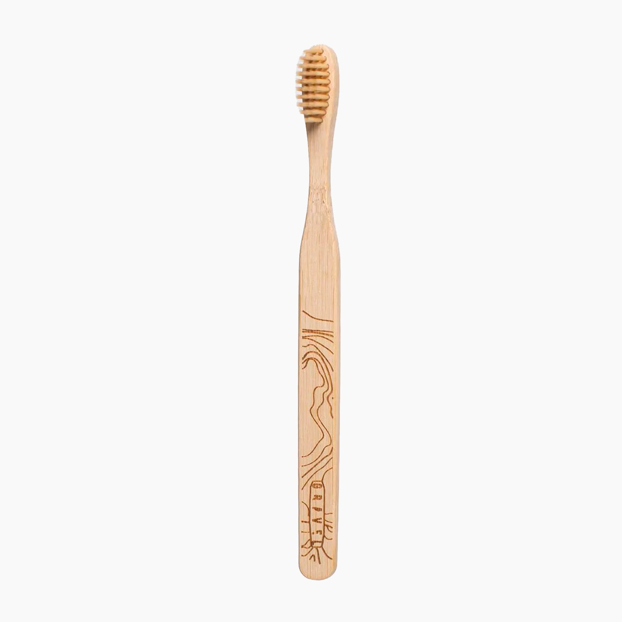 Bamboo Toothbrush | Tan Bristles