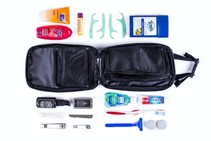 Garage Sale | V1 Explorer SLIM™ Toiletry Bag - Traveling Lighter - Gravel - Garage Sale | V1 Explorer SLIM™ Toiletry Bag - Traveling Lighter