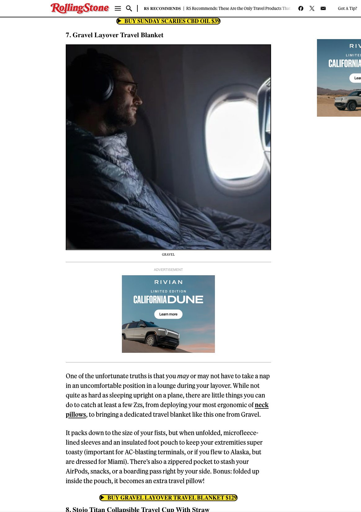 RS Recommends: These Are the Only Travel Products That Actually Help Us Survive Layovers