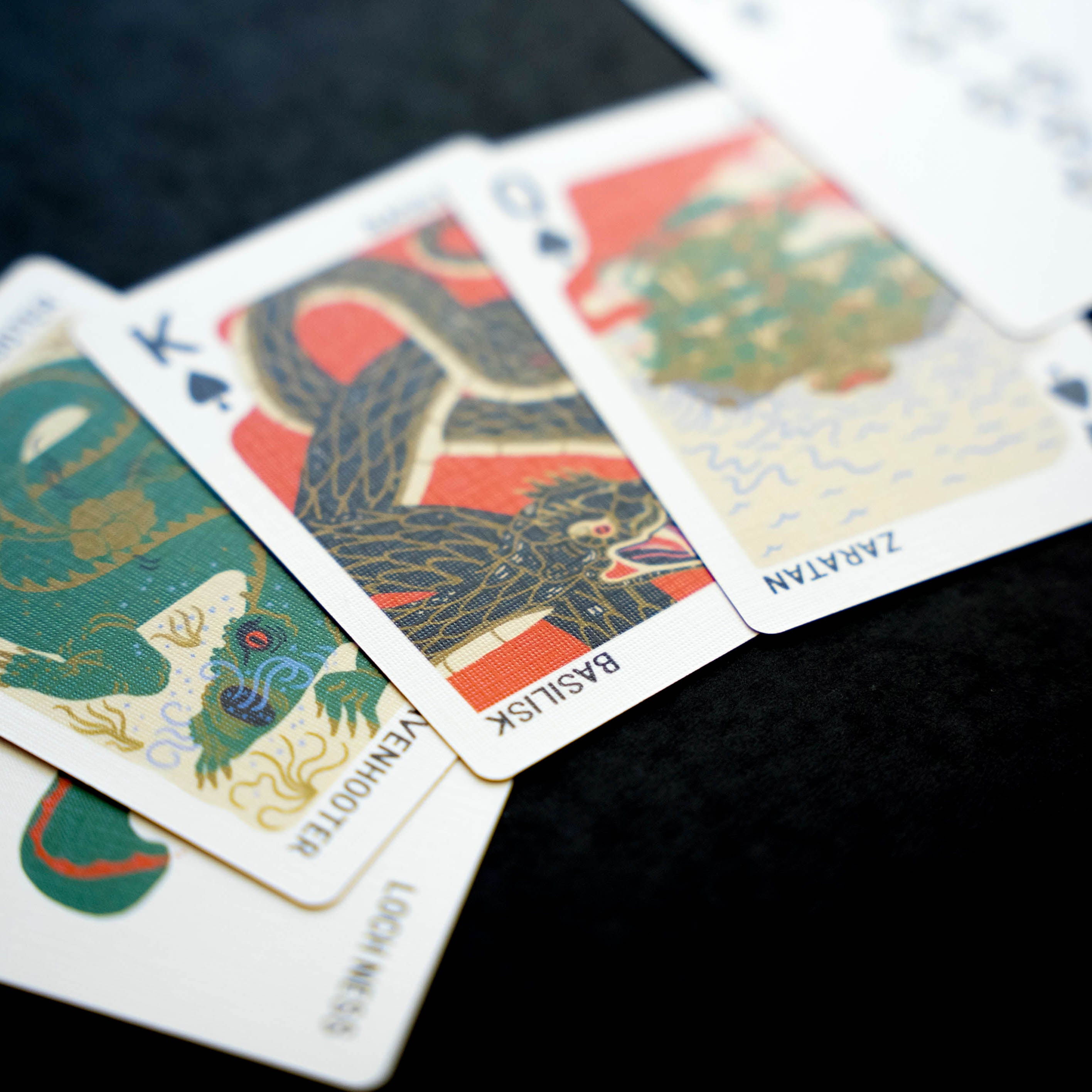 Bicycle x Gravel Playing Cards | Traveler's Guide To Creatures