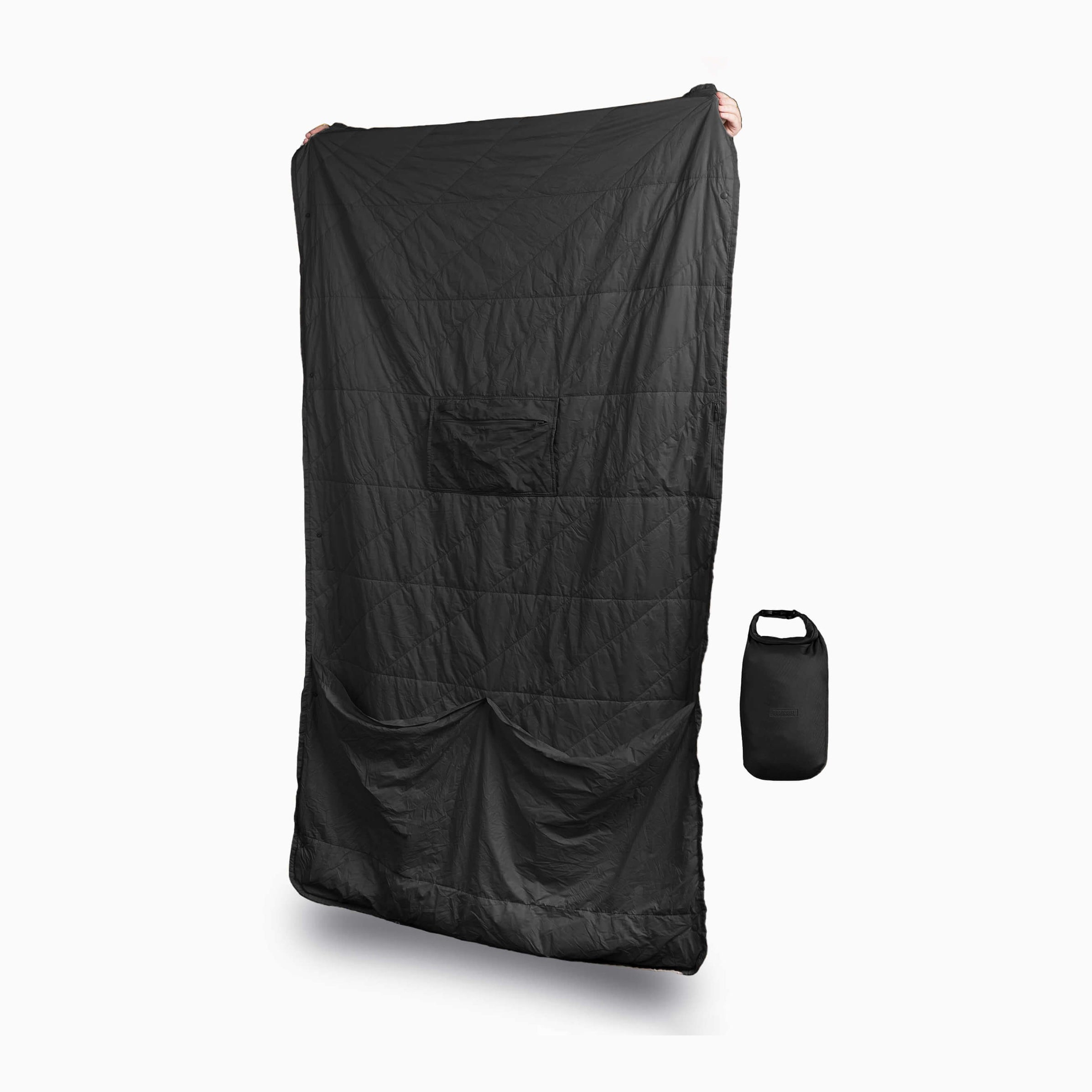 Layover™ Travel Blanket - Insulated & Packable | Black