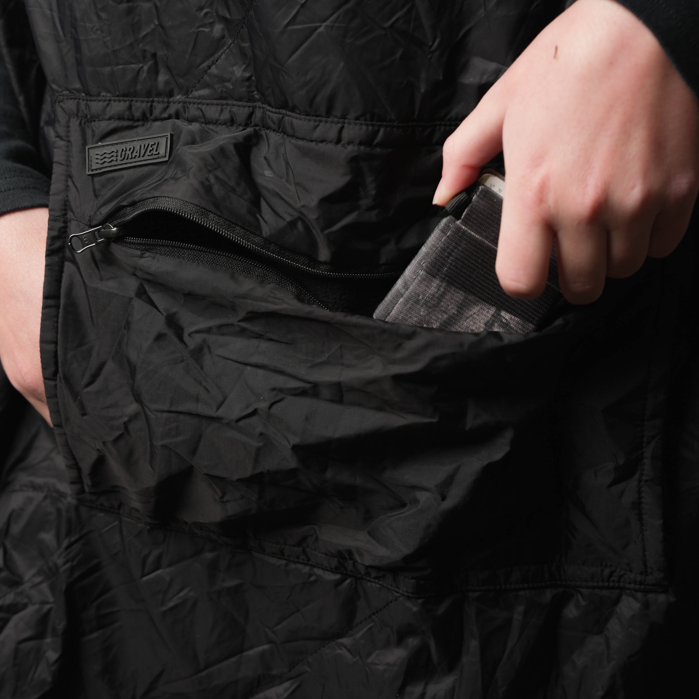 Layover™ Travel Blanket - Insulated & Packable | Black XL (PRE-ORDER, SHIPS MARCH 2024)