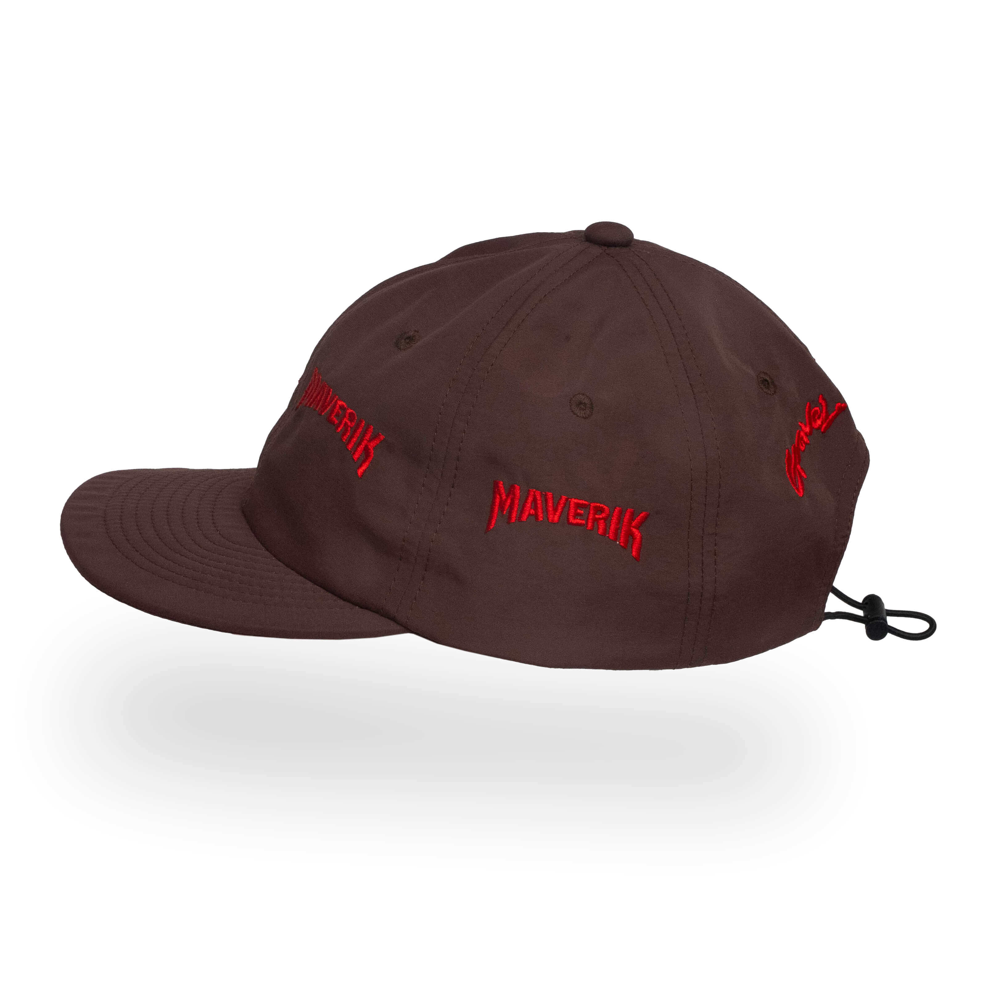 Maverik x Gravel | Brown Panel Hat