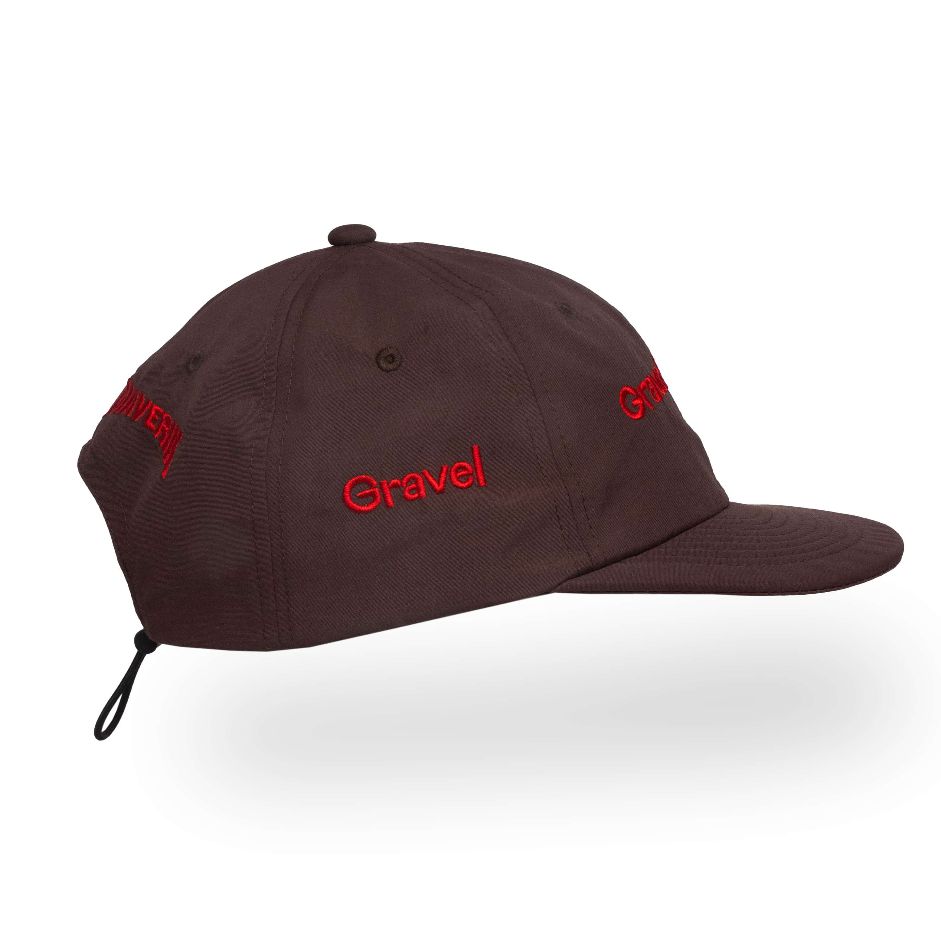 Maverik x Gravel | Brown Panel Hat