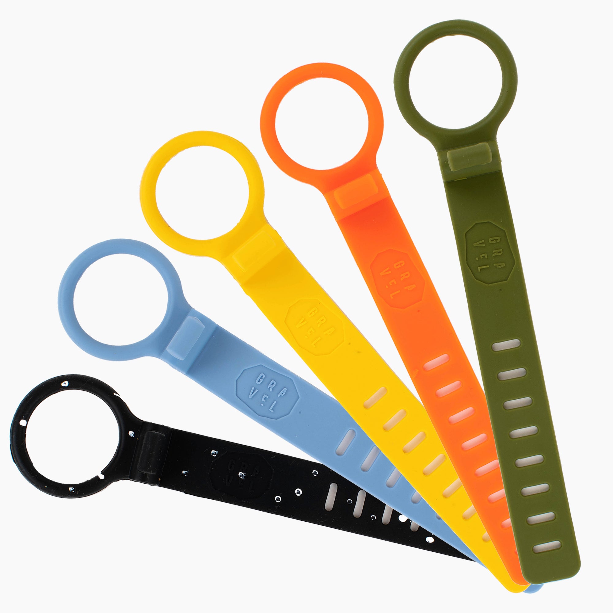 Travel scissors with silicone holder