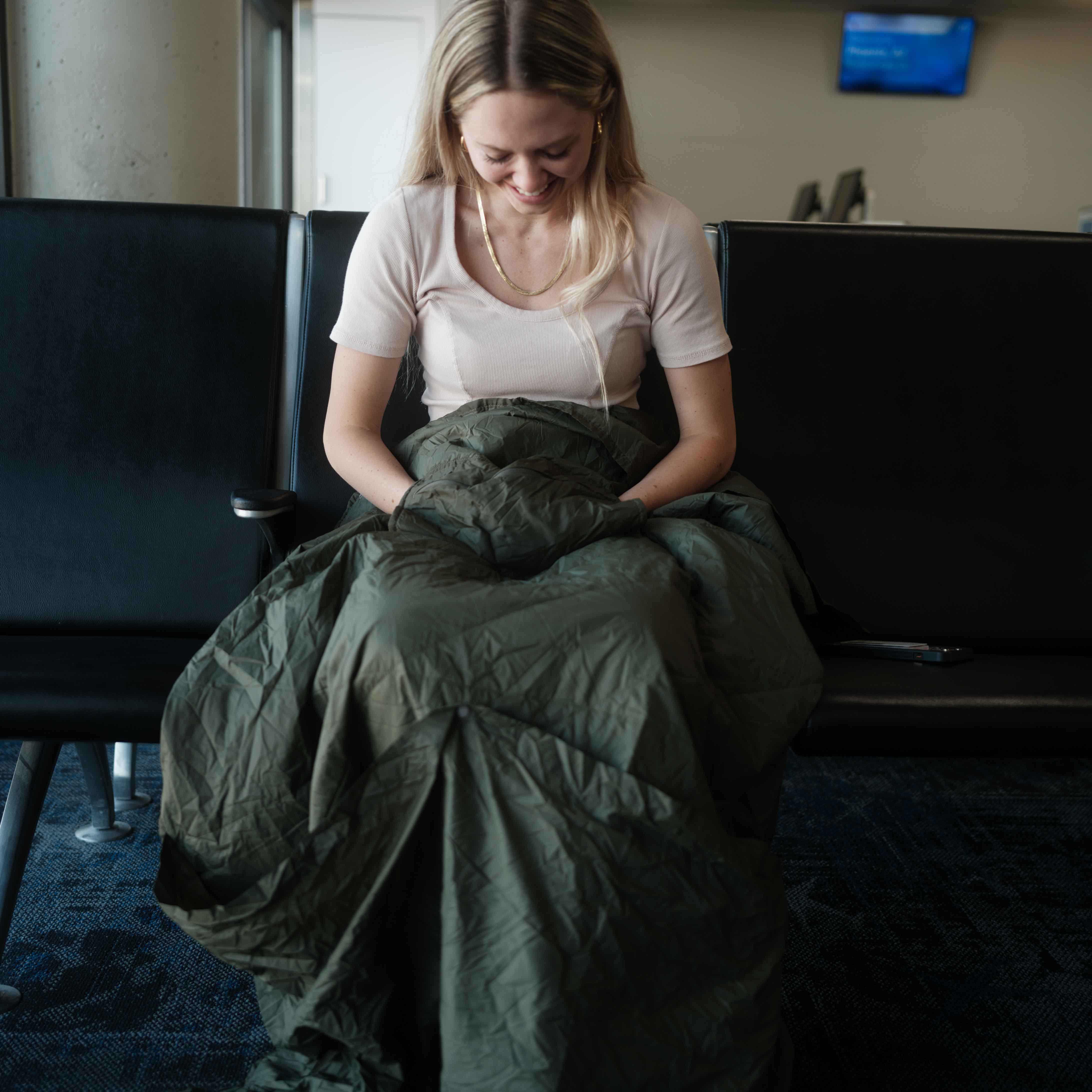 Couverture de voyage Layover™ - Isolée et pliable | Épicéa