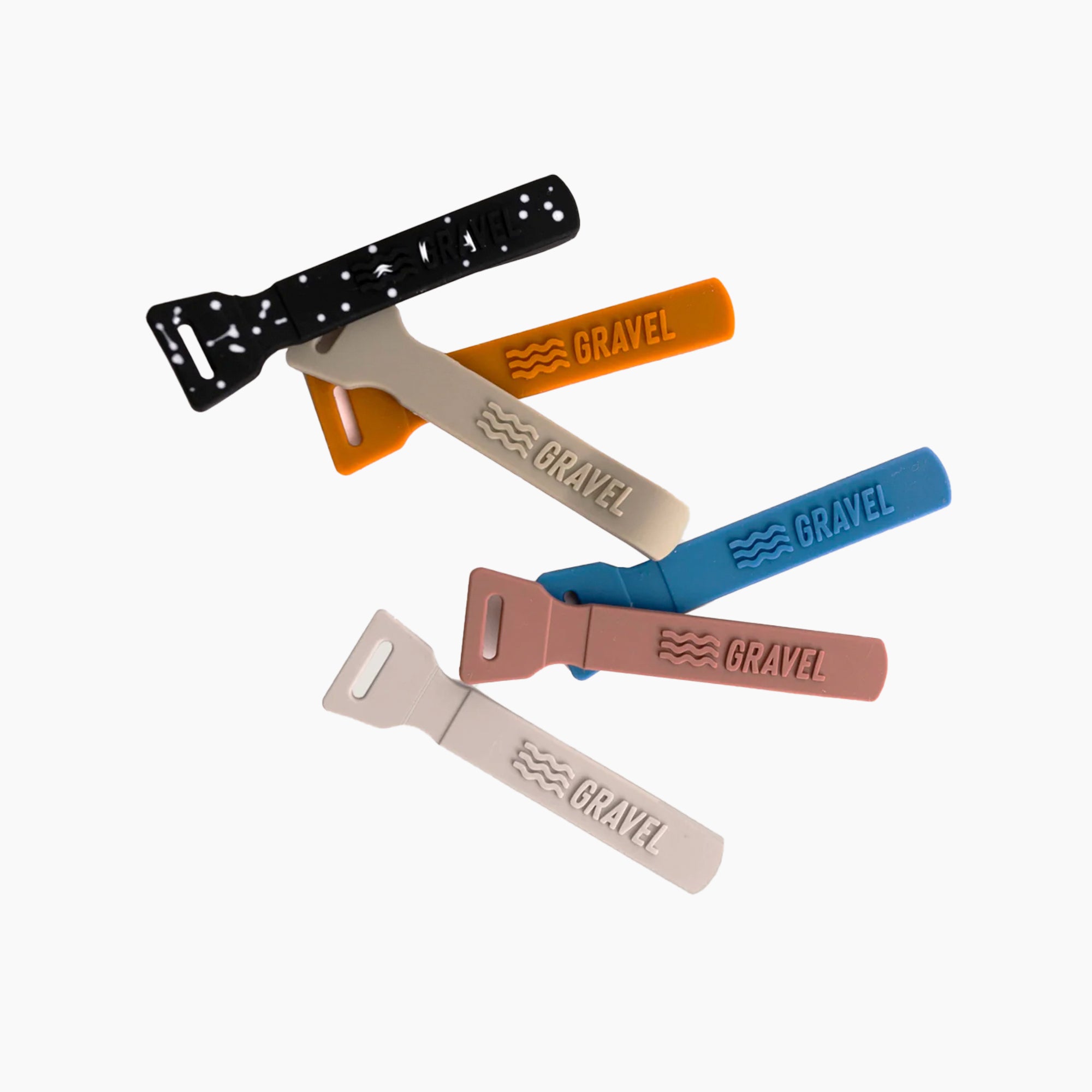 Zipper Pulls - Color Customization | Amber | Gravel