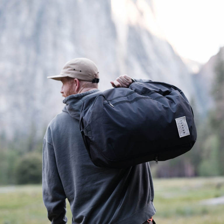 Duffel Backpack Straps | Gravel