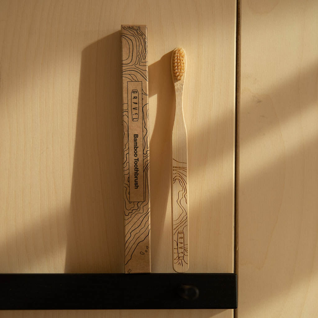 Bamboo Toothbrush | Tan Bristles